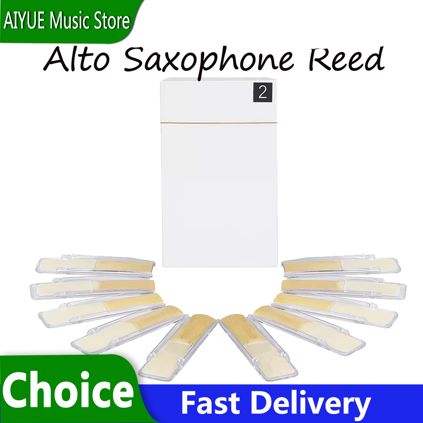 Saxophone Reed Pack - IRIN 10 szt. Stroiki do saksofonu