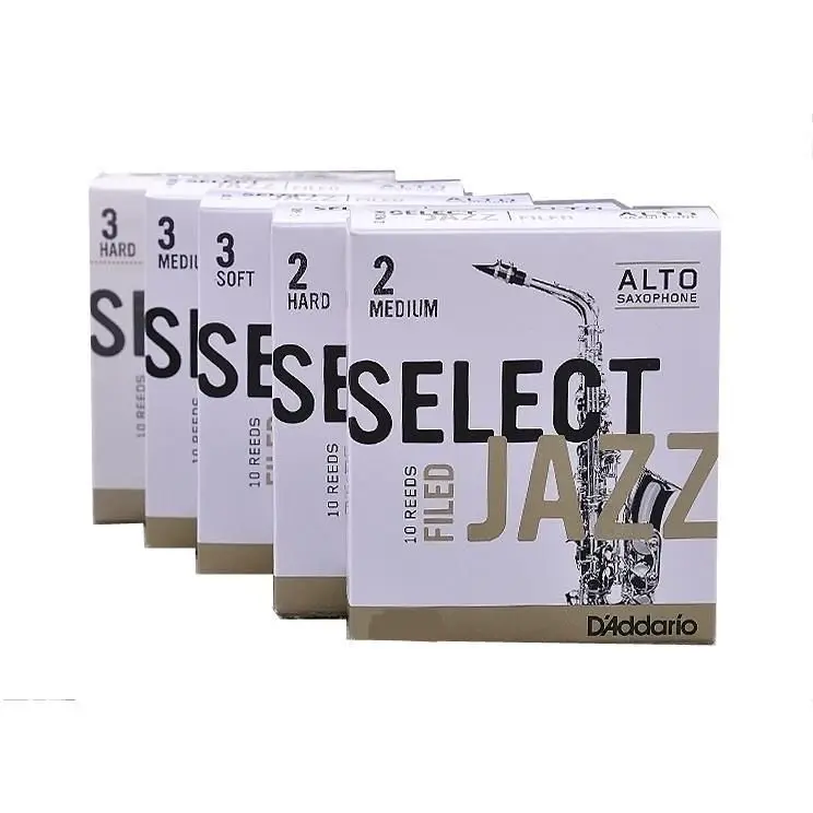 Saxophone Reed Pack - Stroiki Rico Select Jazz do saksofonu