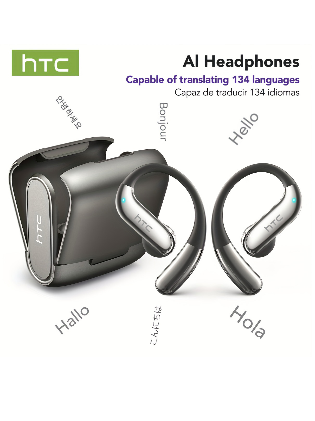 Audio And Music - Słuchawki Bluetooth z odkrytymi uszami HTC,
