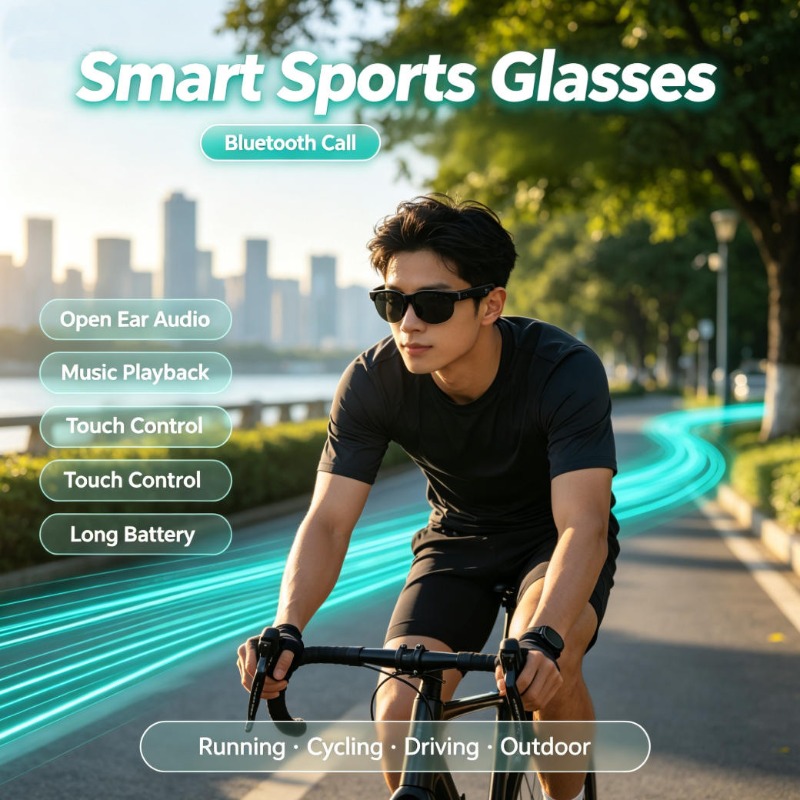 Audio And Music - Inteligentne okulary sportowe z otwartym systemem