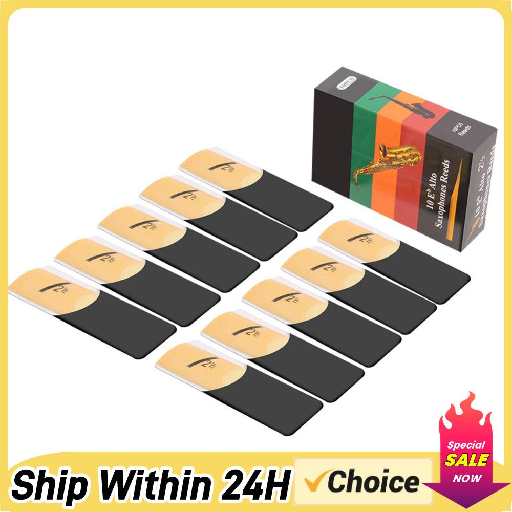 Saxophone Reed Pack - 10 sztuk stroików do saksofonu altowego