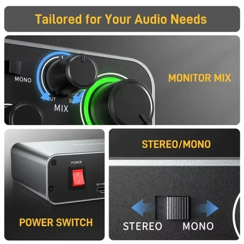 Audio Music Software - Dostępne od ręki MAONO PS22 Profesjonalne