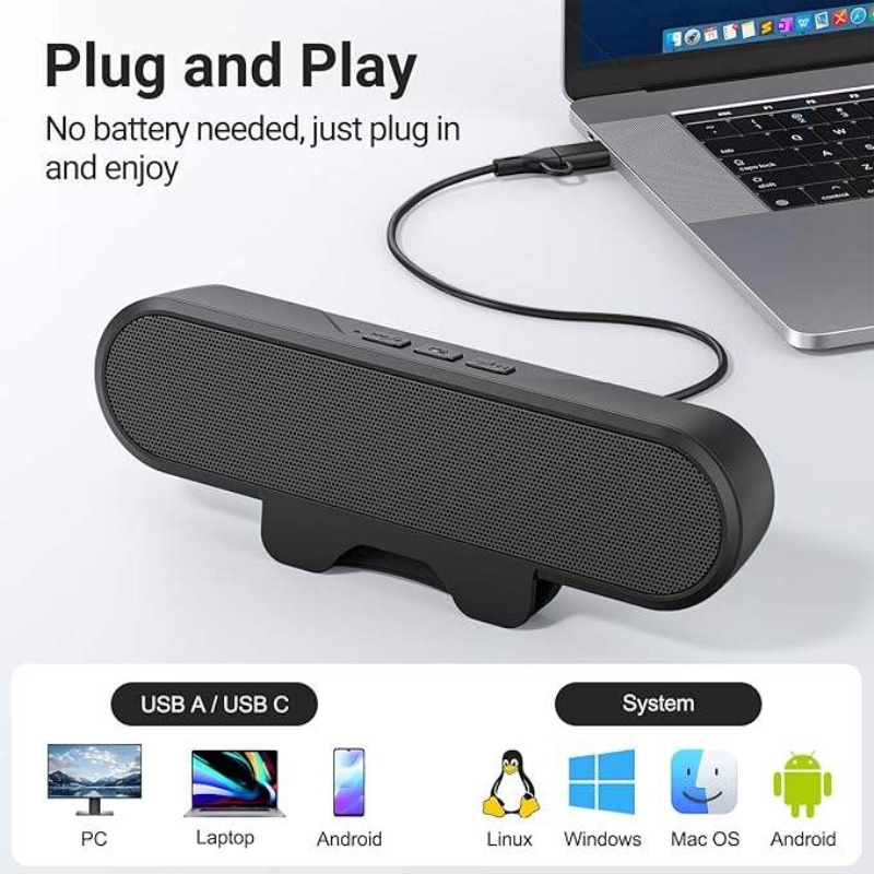 Przenośny głośnik USB z klipse – Audio Music Online Free recenzja i cena