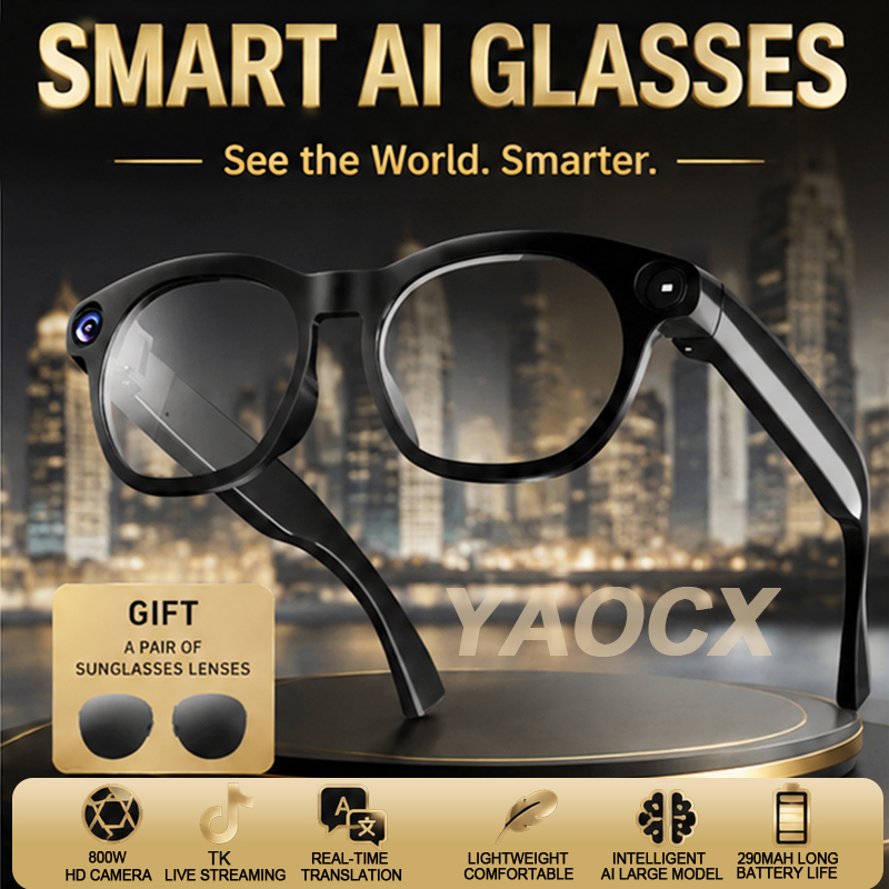 NOWE Inteligentne Okulary CY03 – Audio Music Online Free recenzja i cena