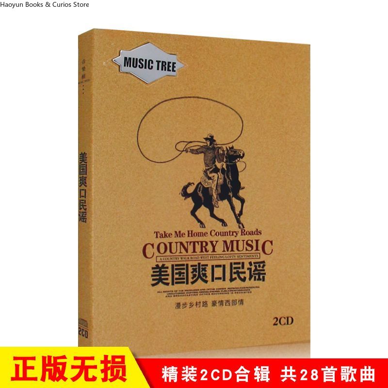 Amerykańska muzyka country 2CD – Audio Music Songs recenzja i cena