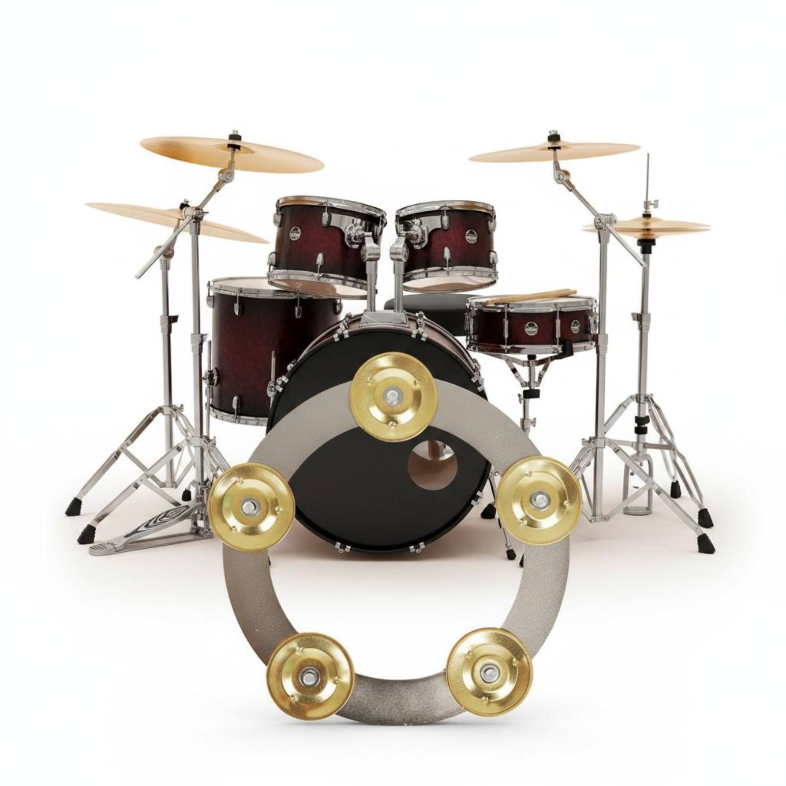 Zestaw talerzy perkusyjnych ze – Cymbal Hi Hat recenzja i cena