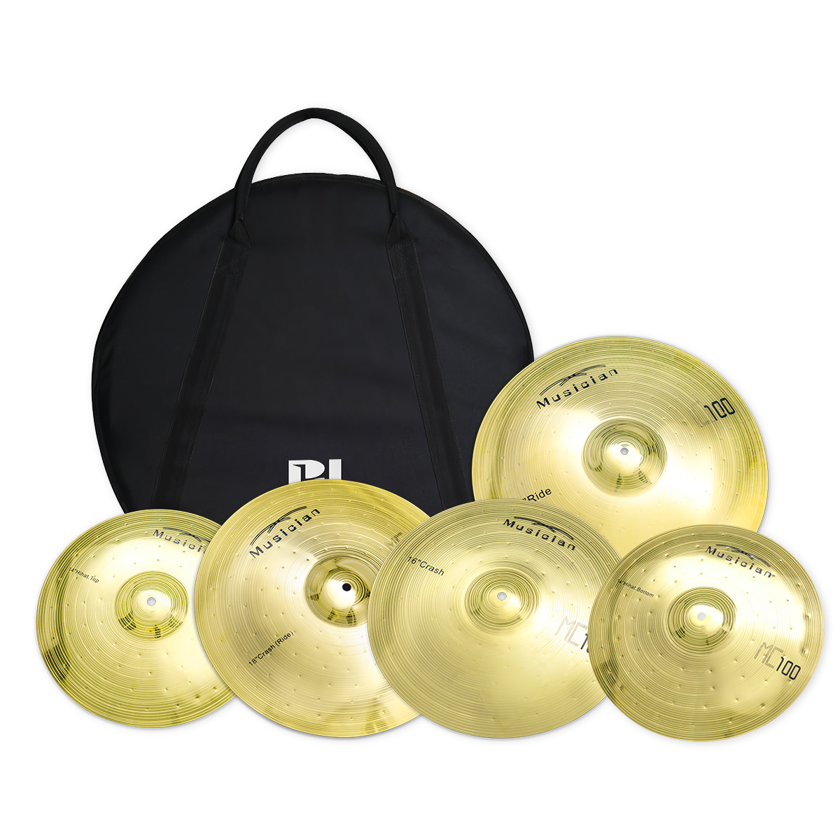 Zestaw talerzy PD Mc100 Bronze – Cymbal Hi Hat recenzja i cena