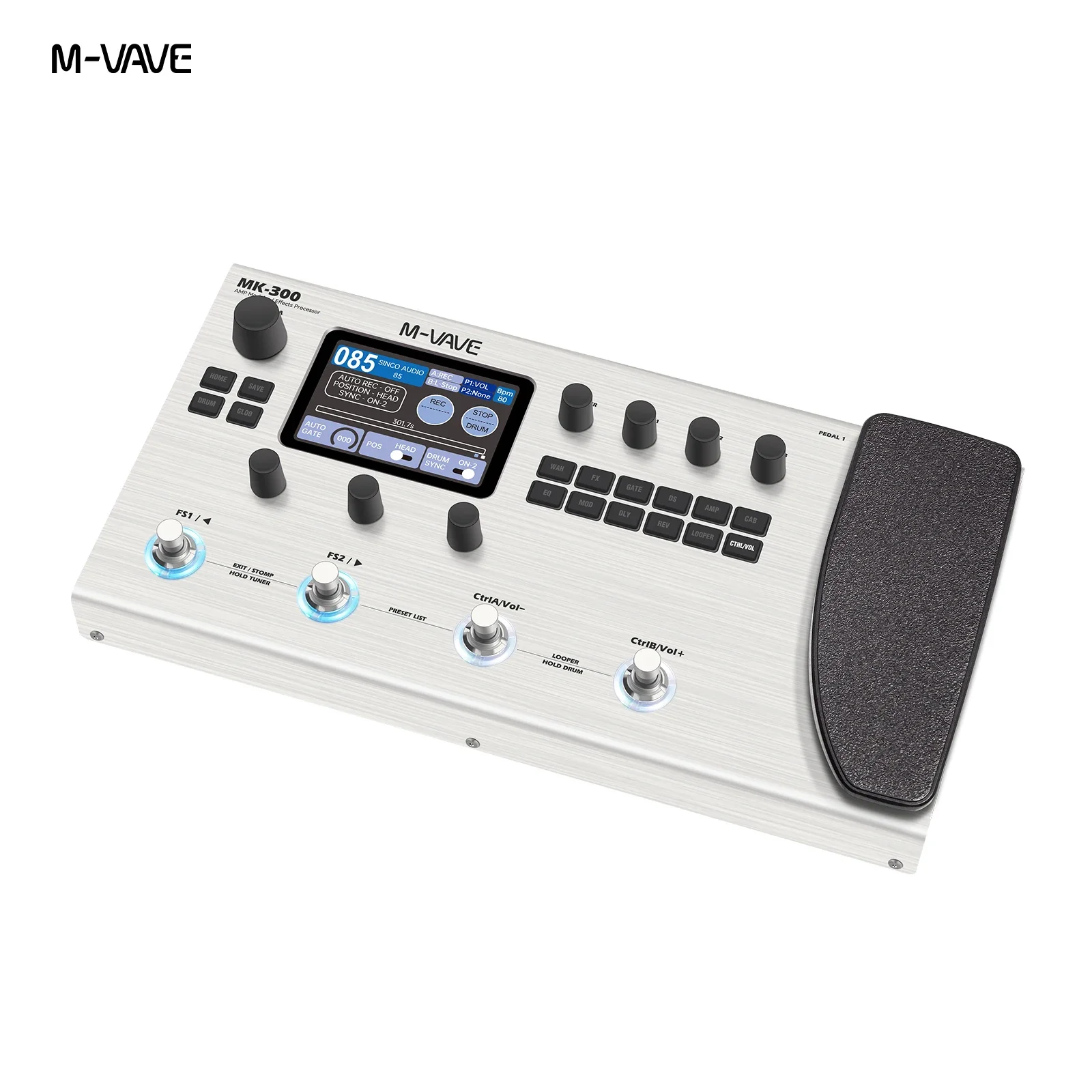 M-VAVE MK-300 Procesor Multi-E – Looper Pedal Guitar recenzja i cena