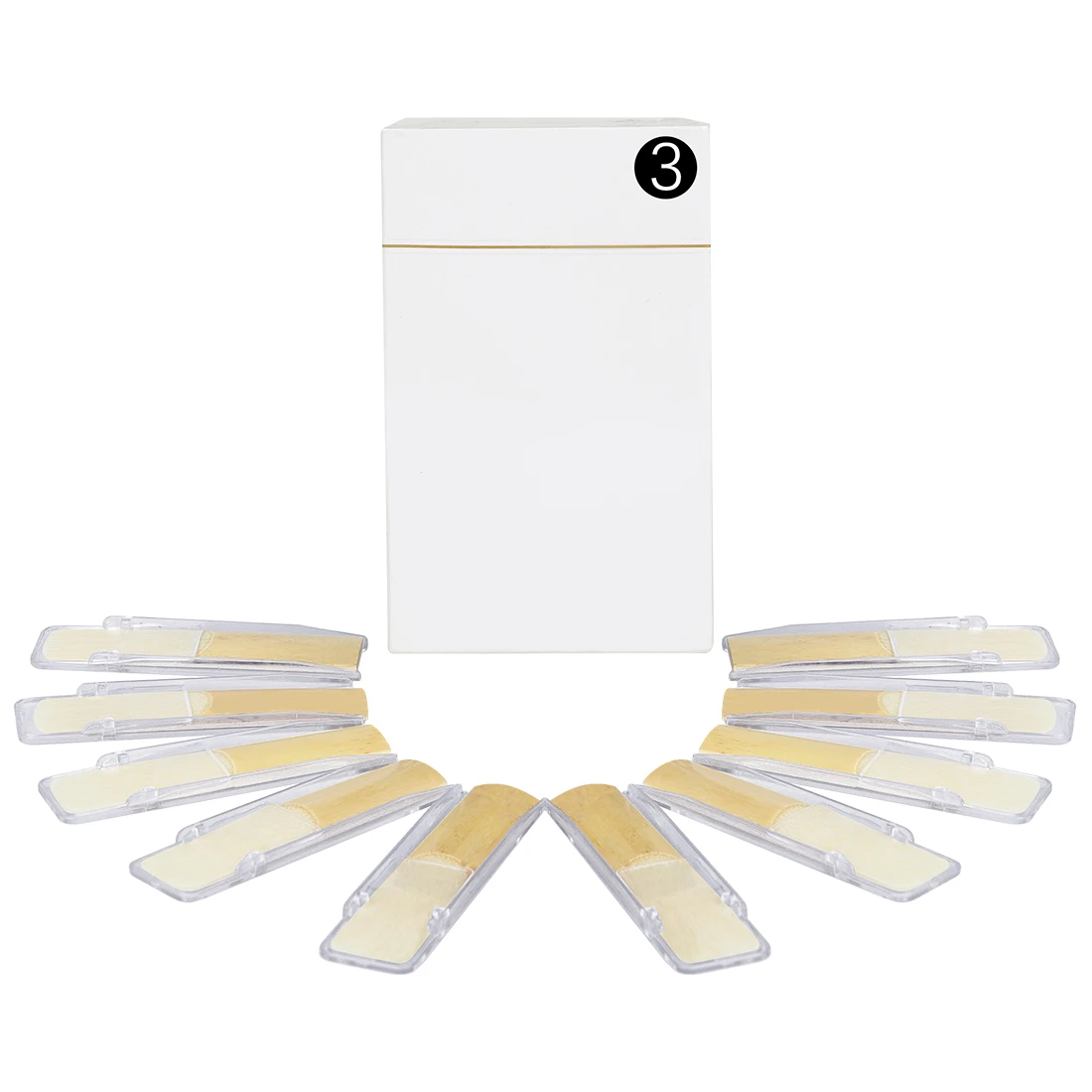 10 szt. Stroiki do saksofonu s – Saxophone Reed Pack recenzja i cena