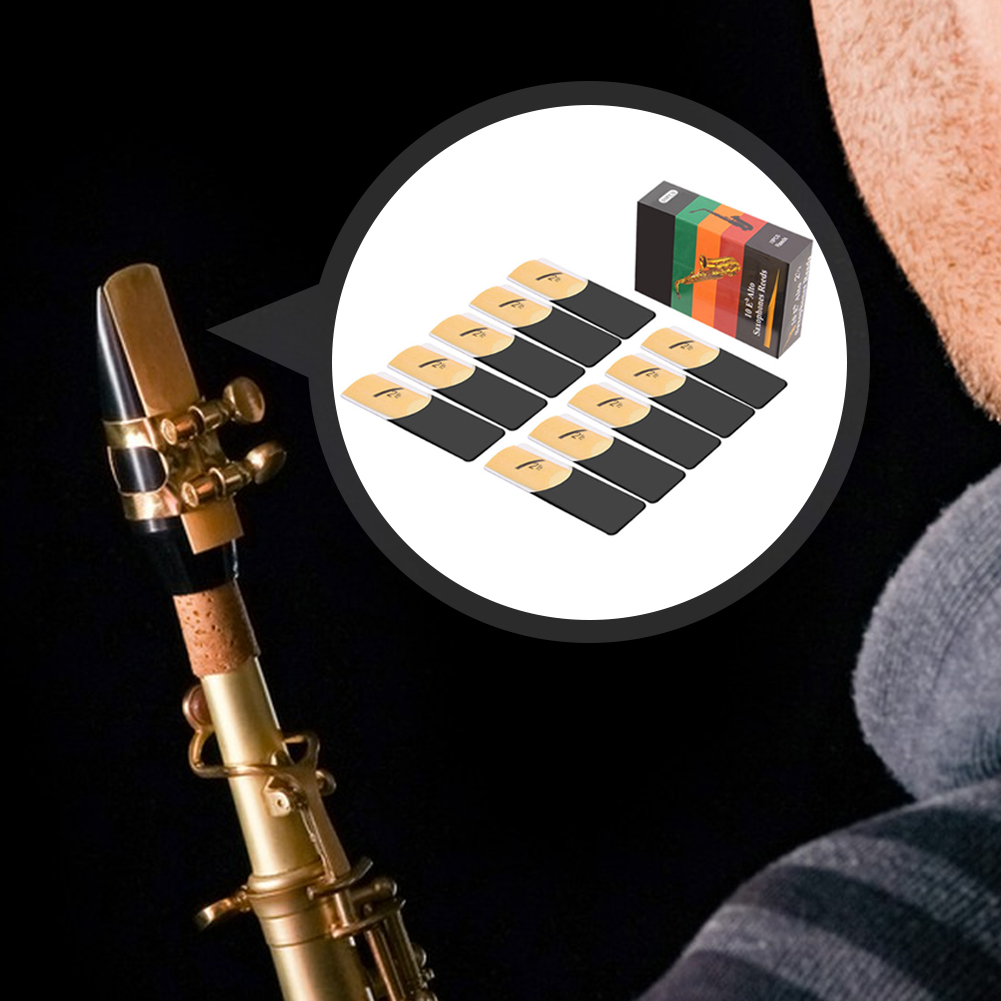 10 sztuk stroików do saksofonu – Saxophone Reed Pack recenzja i cena