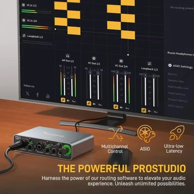 Dostępne od ręki MAONO PS22 Pr – Audio Music Software recenzja i cena