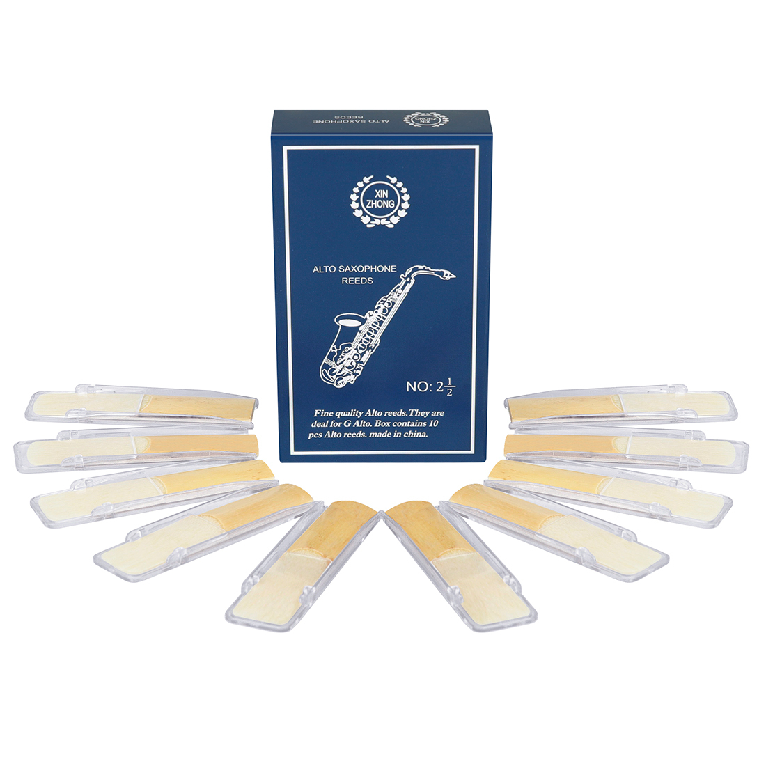 10 szt. Stroiki do saksofonu a – Saxophone Reed Pack recenzja i cena