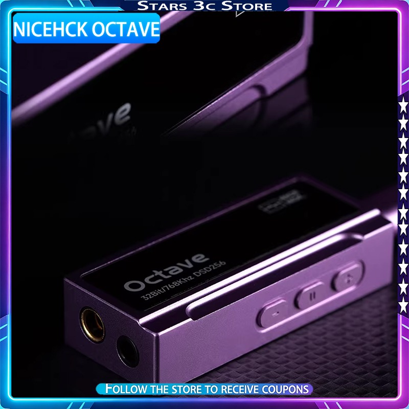 NICEHCK Octave Przenośny DAC E – Audio Music Grading recenzja i cena